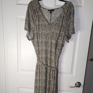 Dana Buchman women plus size 3x dress short sleeve